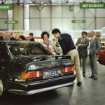 Curiozitate la standul Mercedes (Geneva 1984)