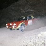 Maurizio Verini, campione europeo rally 1975, Fiat Abarth 124 Rally.