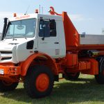 Mercedes-Benz Unimog U 5023 auf der Demopark 2023: bewährter Katastrophenhelfer für Städte und Kommunen in extremen WettersituationenMercedes-Benz Unimog U 5023 at demopark 2023: proven disaster relief helper for cities and municipalities in extreme