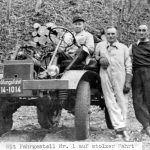 Heute vor 75 Jahren: Auslieferung des ersten in Serie gefertigten Unimog75 years ago today: Delivery of the first series-produced Unimog