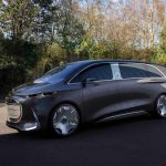 Der Beginn einer neuen Ära: Der Vision V gibt einen Ausblick auf ein neues Segment luxuriöser LimousinenDawn of a new era: the Vision V provides a glimpse of a new segment of luxury limousines