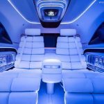 Der Beginn einer neuen Ära: Der Vision V gibt einen Ausblick auf ein neues Segment luxuriöser LimousinenDawn of a new era: the Vision V provides a glimpse of a new segment of luxury limousines