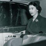 Queen Elizabeth II in Phantom IV