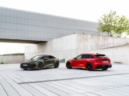 Audi RS 5: sedan și break sportiv cu sistem PHEV și 639 CP